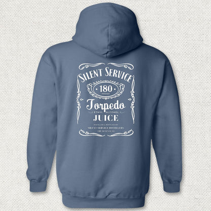 Torpedo Juice Hoodie - Heather Navy