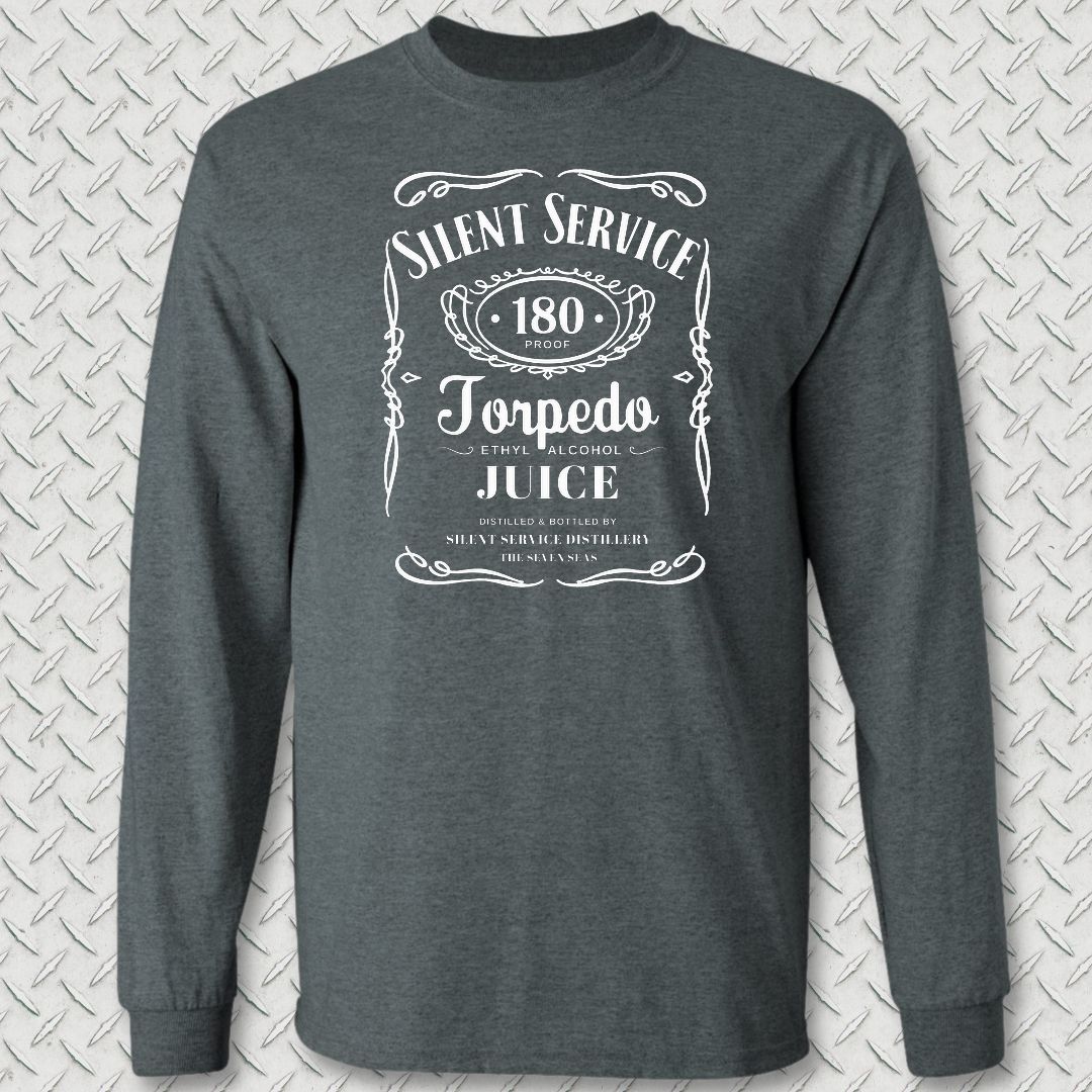 Torpedo Juice Long Sleeve Tee - Dark Heather