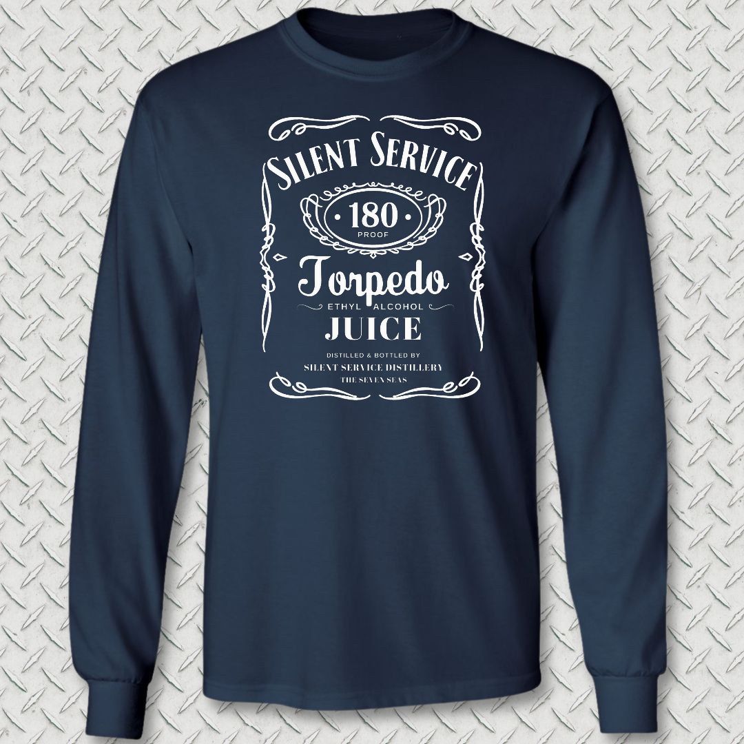 Torpedo Juice Long Sleeve Tee - Navy