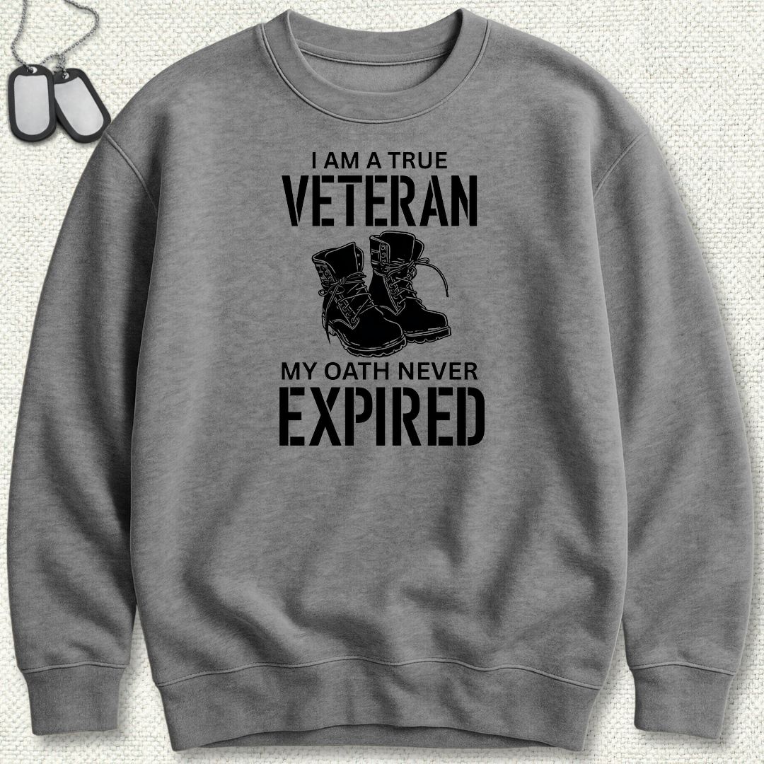 True Veteran Sweatshirt - Graphite Heather