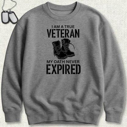 True Veteran Sweatshirt - Graphite Heather