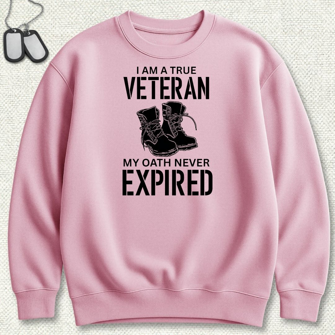 True Veteran Sweatshirt - Pink