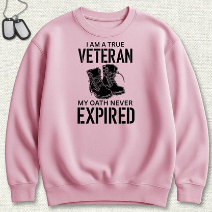 True Veteran Sweatshirt - Pink