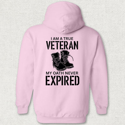 True Veteran Hoodie - Pink