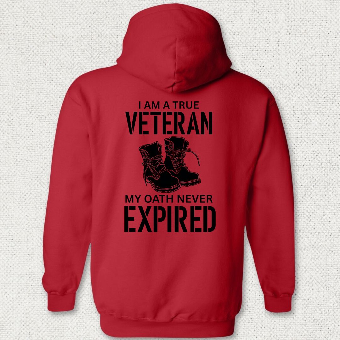True Veteran Hoodie - Red
