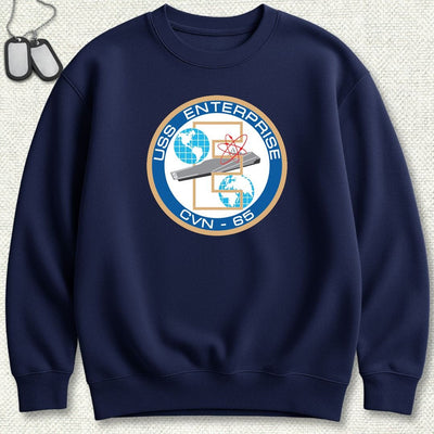 USS Enterprise Crest Sweatshirt
