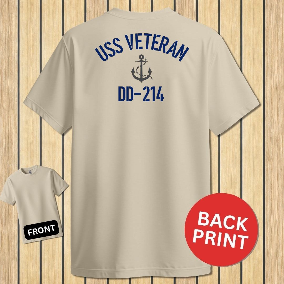 USS Veteran DD-214 - Sand