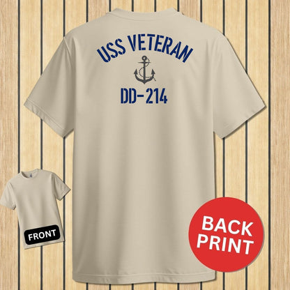 USS Veteran DD-214 - Sand