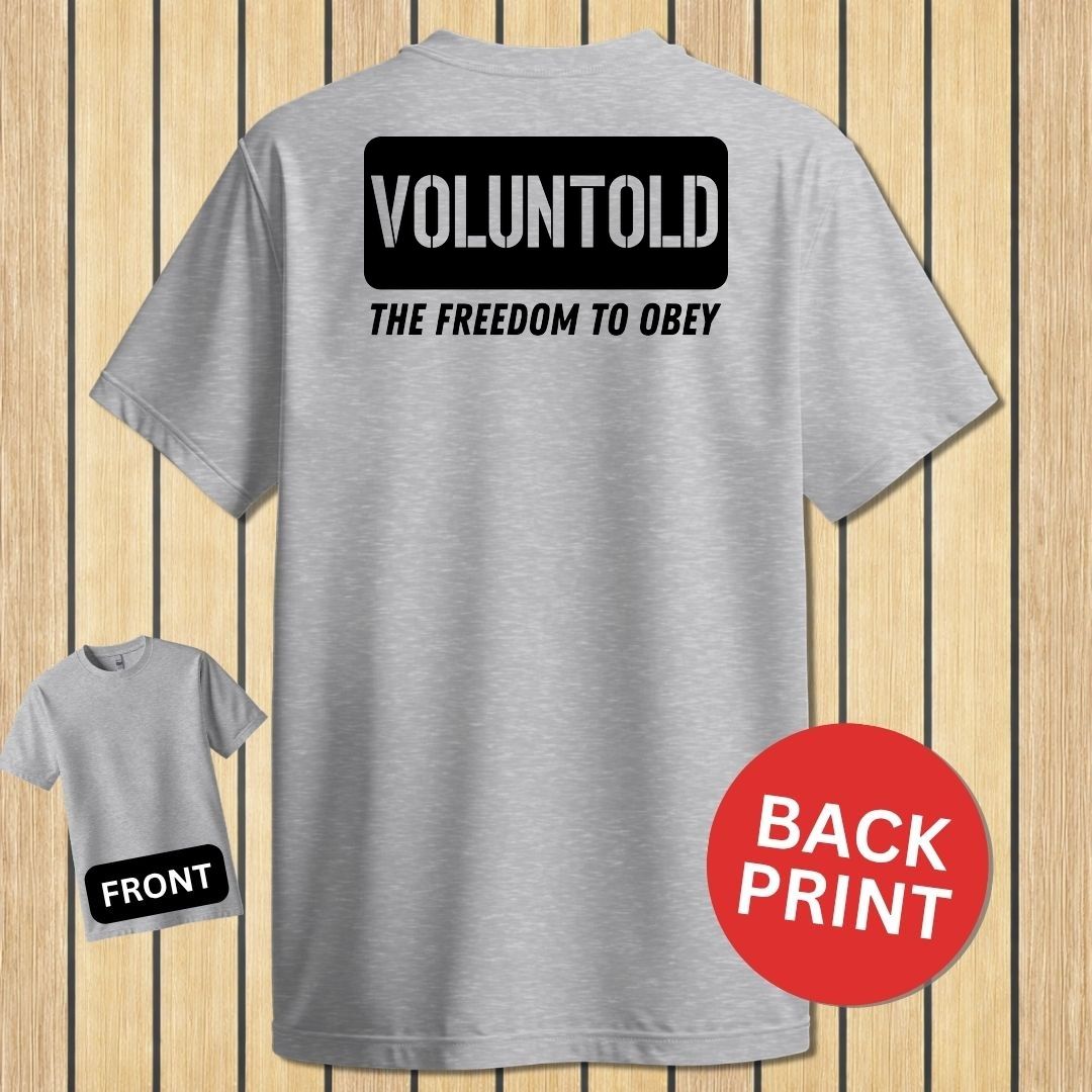 Voluntold - Sport Grey