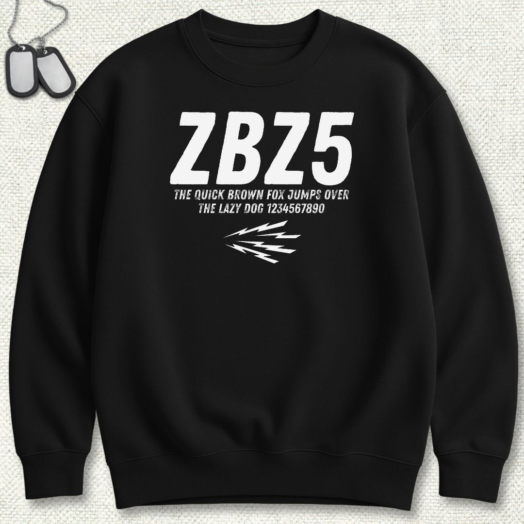 ZBZ5 Sweatshirt - Black
