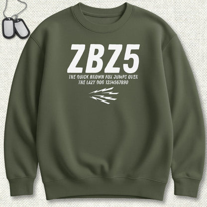 ZBZ5 Sweatshirt - Military Green