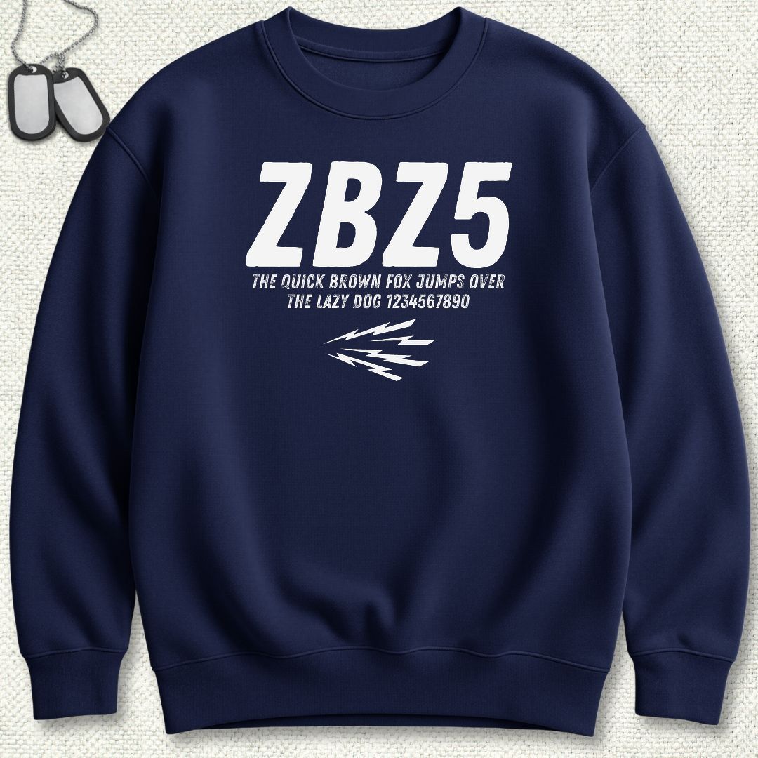 ZBZ5 Sweatshirt - Navy