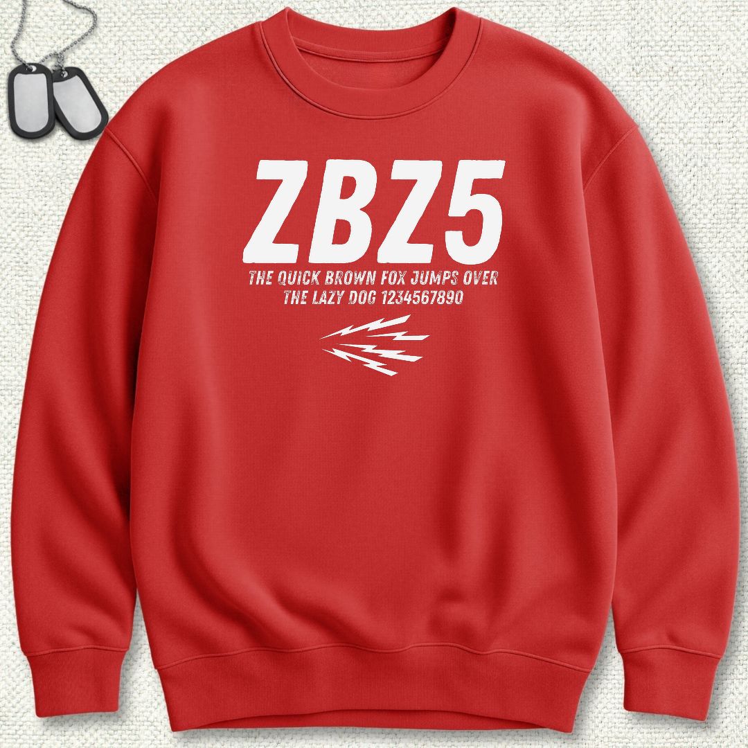 ZBZ5 Sweatshirt - Red
