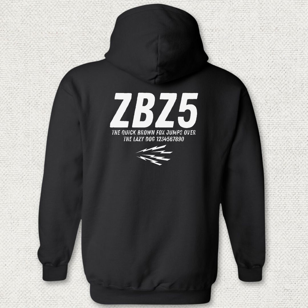 ZBZ5 Hoodie - Black