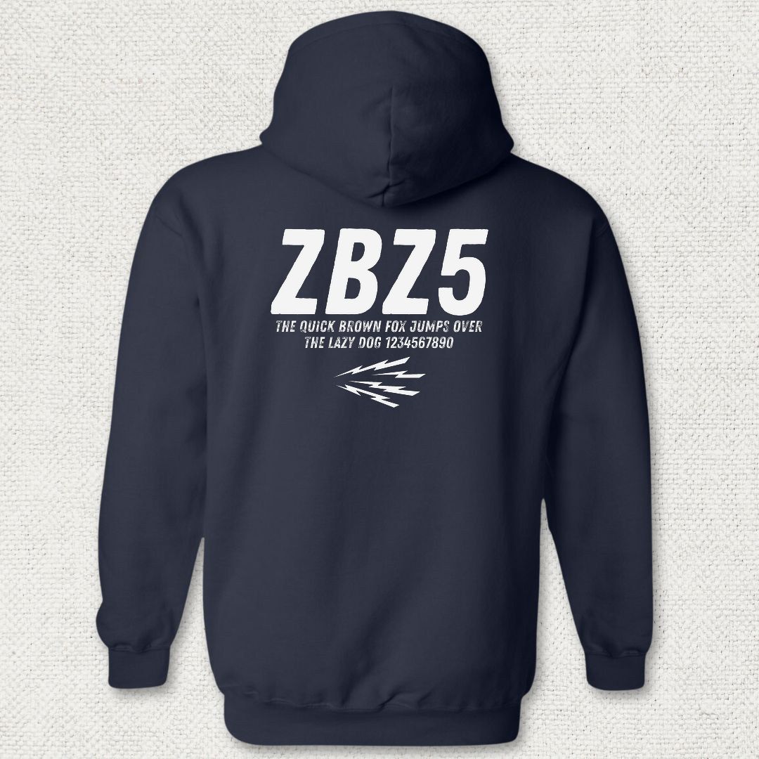 ZBZ5 Hoodie - Navy