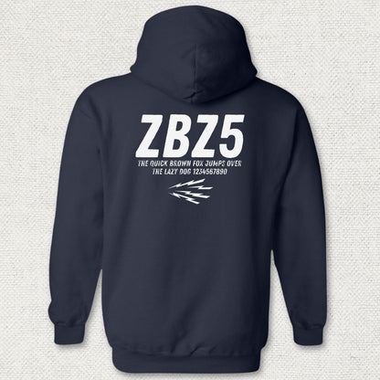 ZBZ5 Hoodie - Navy