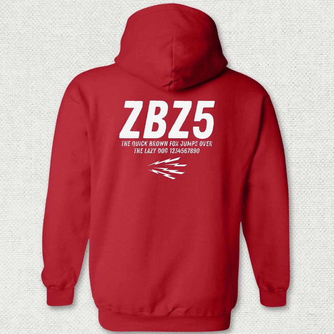 ZBZ5 Hoodie - Red
