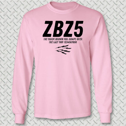 ZBZ5 Long Sleeve Tee - Pink